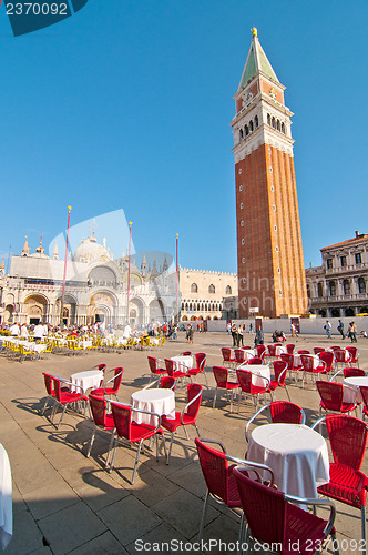 Image of Venice Italy Saint Marco square view