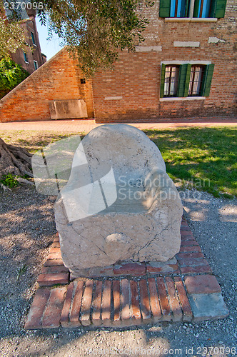 Image of Venice Italy Torcello Attila’s throne