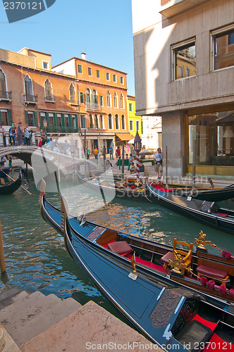 Image of Venice Italy  unusual pittoresque view