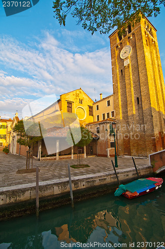 Image of Venice Italy San Nicolo dei mendicoli church