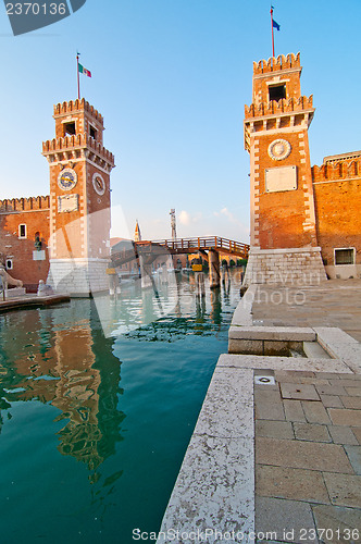 Image of Venice Italy Arsenale 