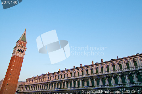 Image of Venice Italy Saint Marco square view