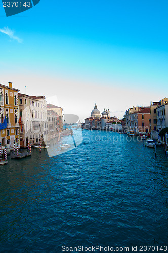 Image of Venice Italy grand canal view