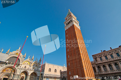 Image of Venice Italy Saint Marco square view