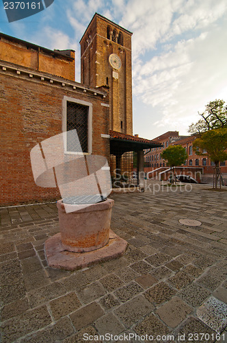 Image of Venice Italy San Nicolo dei mendicoli church