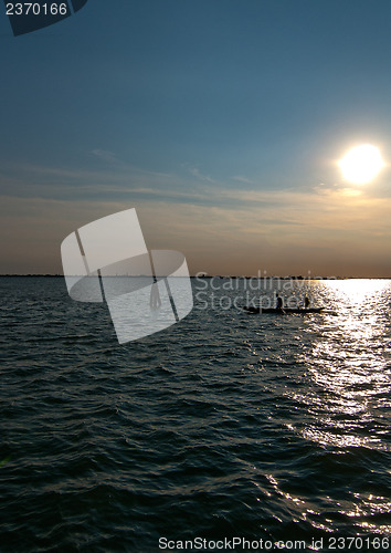Image of Italy Venice lagune from  Burano island