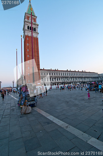 Image of Venice Italy Saint Marco square view