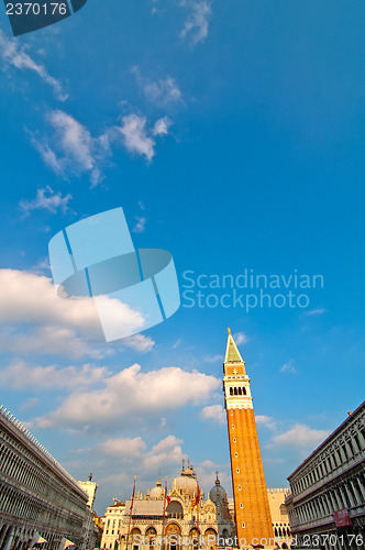 Image of Venice Italy Saint Marco square view