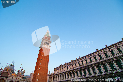 Image of Venice Italy Saint Marco square view