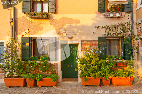 Image of Venice  Italy unusual pittoresque view