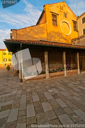 Image of Venice Italy San Nicolo dei mendicoli church