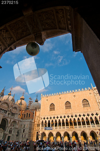 Image of Venice Italy Saint Marco square view