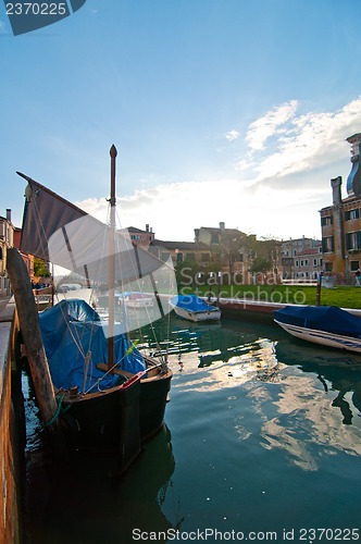Image of Venice Italy unusual scenic view