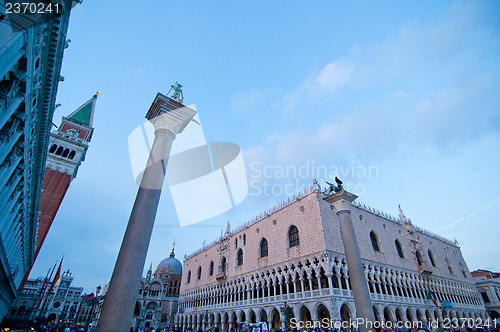 Image of Venice Italy Saint Marco square view