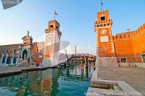 Image of Venice Italy Arsenale 