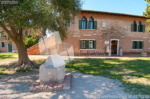 Image of Venice Italy Torcello Attila’s throne