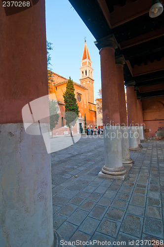 Image of Venice  Italy unusual pittoresque view