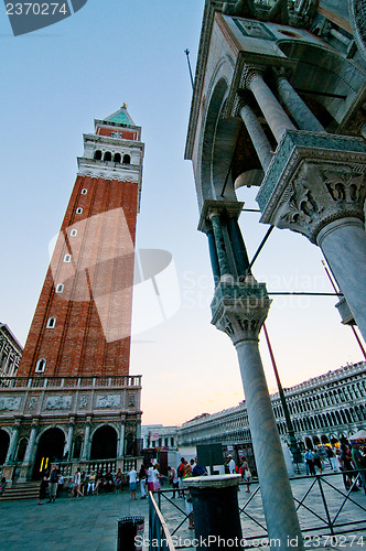 Image of Venice Italy Saint Marco square view