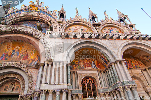 Image of Venice Italy San marco Basilica church