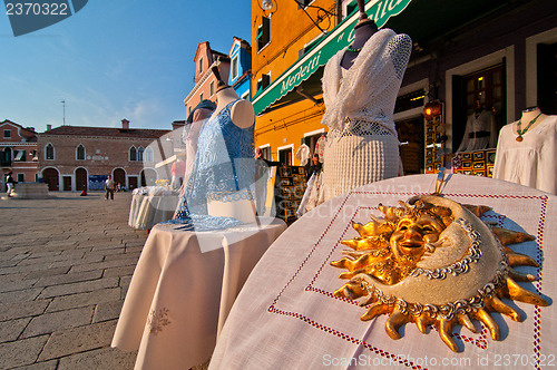 Image of Venice Italy burano souvenir shop