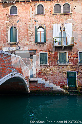 Image of Venice  Italy unusual pittoresque view