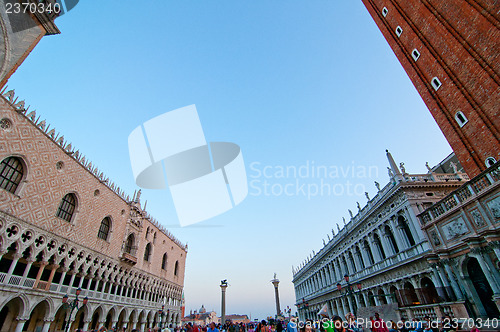 Image of Venice Italy Saint Marco square view