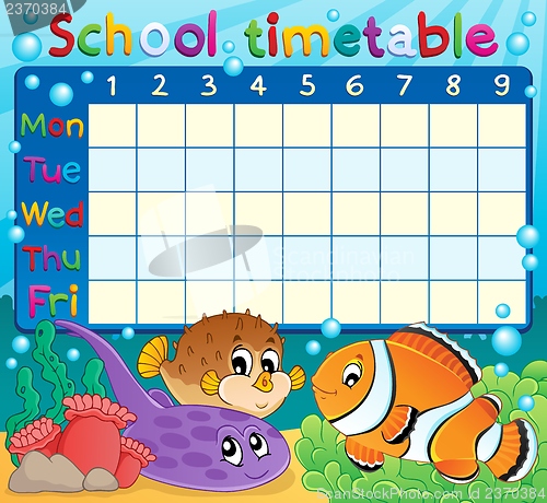 Image of School timetable theme image 6