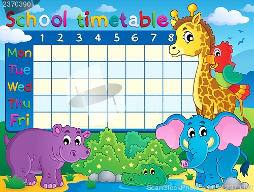 Image of School timetable theme image 7