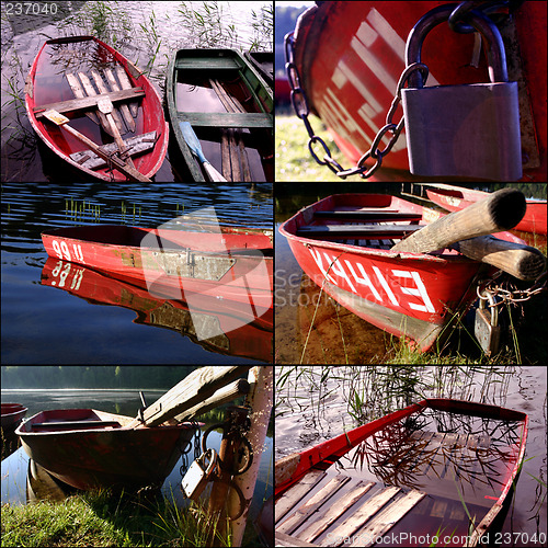 Image of Boats collage