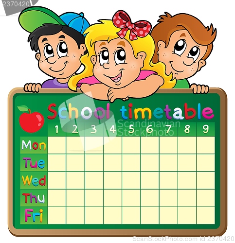 Image of School timetable theme image 4