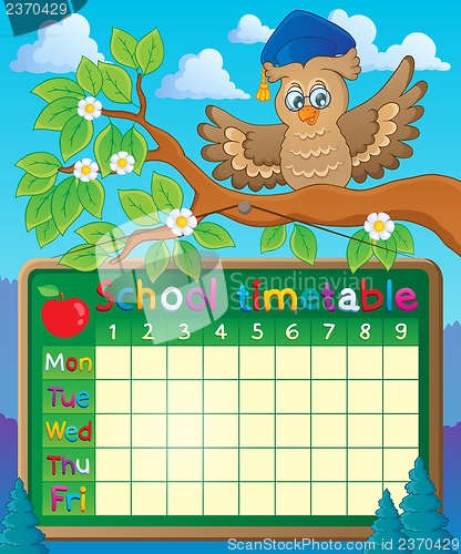 Image of School timetable theme image 5