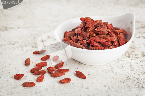 Image of goji berries in bowl