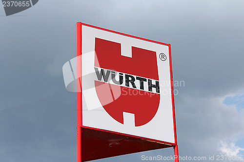 Image of Sign Wurth against Sky