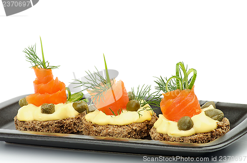 Image of Smoked Salmon Snacks