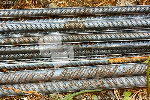 Image of Parallel reinforcement rods
