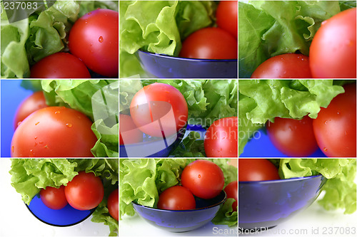 Image of Salad collage