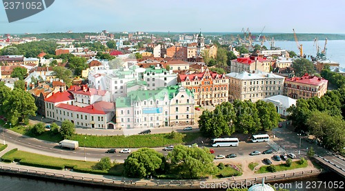 Image of View of a Vyborg, Russia