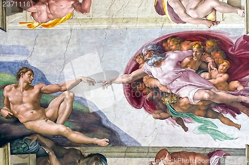 Image of Creation of Adam