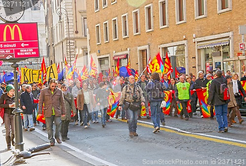 Image of Public workers strike