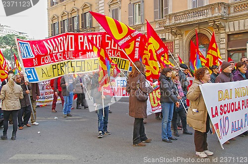 Image of Public workers strike