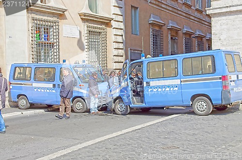 Image of Blocked street