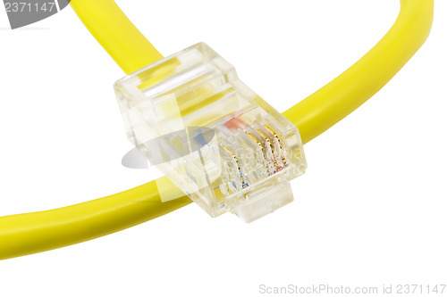 Image of Yellow Network Cable