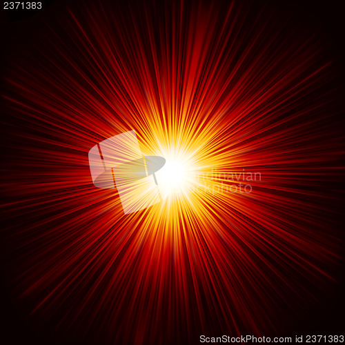 Image of red burst 20130731-5