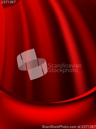 Image of Red curtain fade to dark card. EPS 10