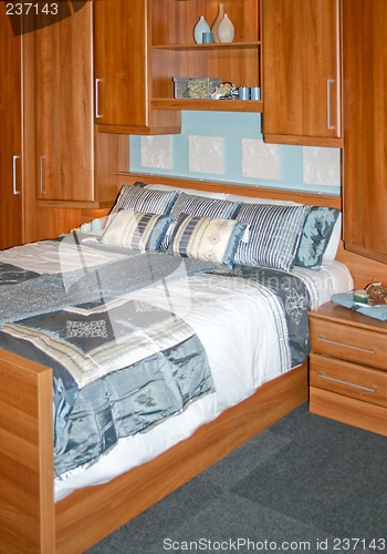 Image of Wooden bedroom