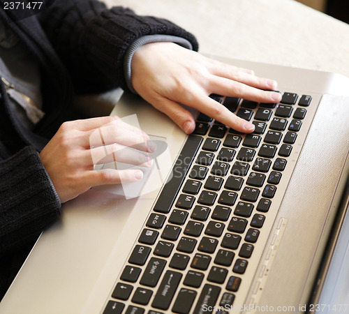 Image of laptop keyboard