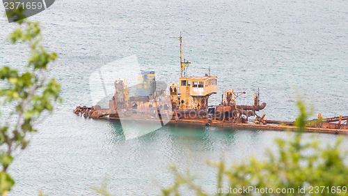 Image of Unidentified sunken vessel