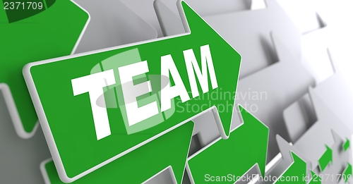 Image of Team. Business Concept.