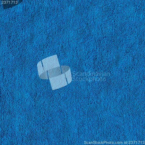 Image of Blue Microfiber. Seamless Texture.