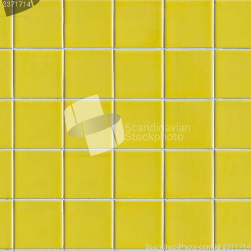 Image of Yellow Tiles. Seamless Texture.